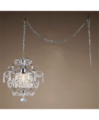 Cynthia 10" 1-Light Indoor Pendant Lamp with Light Kit