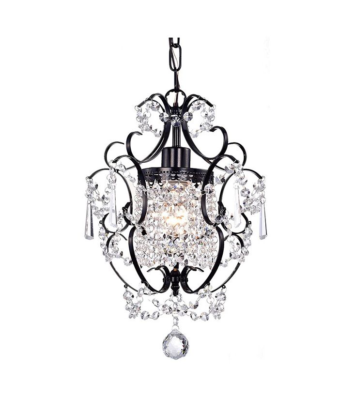 Home Accessories Ava 10" 1Light Indoor Chandelier with Light Kit Macy's