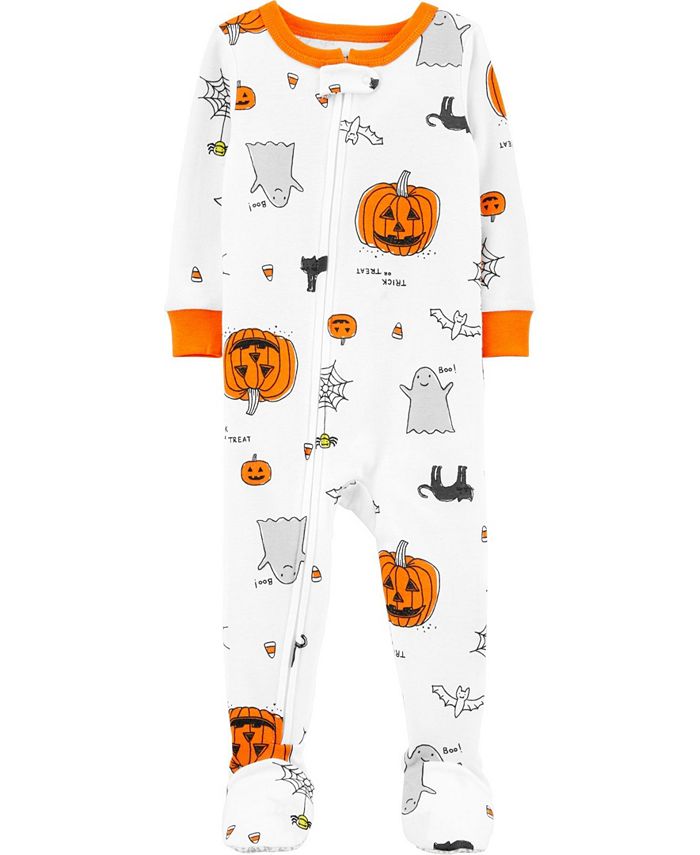 Carter s Baby Boy Girl 1 Piece Halloween Snug Fit Cotton Footie