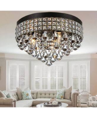 Melly 18" 3-Light Indoor Chandelier with Light Kit