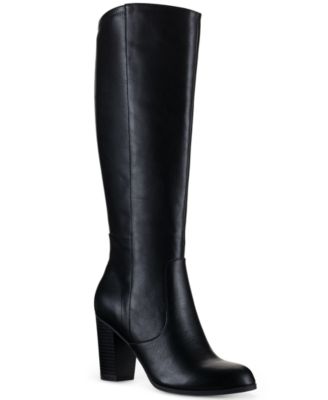 macys womens black dress boots