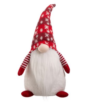 Glitzhome Christmas Gnome Standing Decor - Macy's