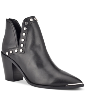 image of Marc Fisher Dayne Studded Booties Women-s Shoes