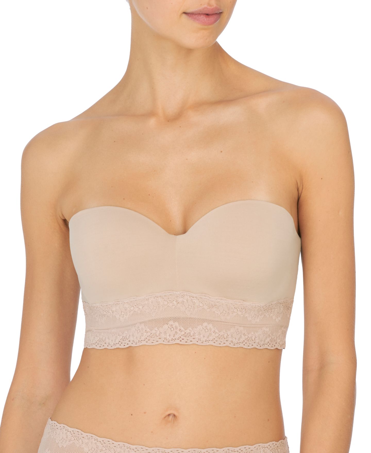 Бра Contour, на косточках, без бретелей — Natori, цвет: Телесный — фото 1