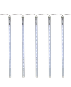 Northlight Transparent Dripping Icicle Snowfall Christmas Light Tubes