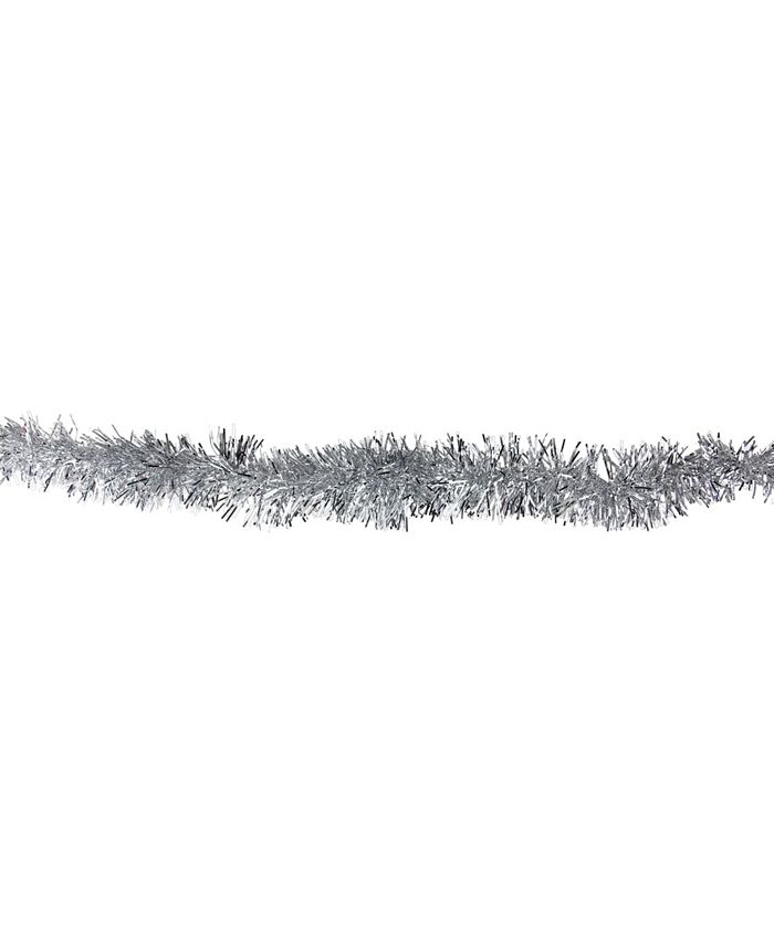 Northlight Tinsel Artificial Christmas Garland-Unlit - Macy's