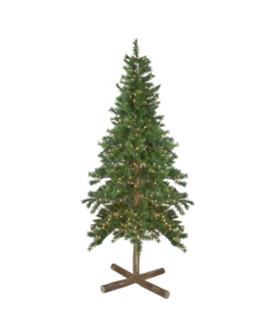 Northlight Pre-Lit Slim Royal Alpine Artificial Christmas Tree