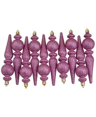 75 Count and Shatterproof 3-Finish Christmas Ball Ornaments