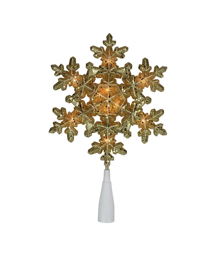 Northlight Lighted Snowflake Christmas Tree Topper Macy's
