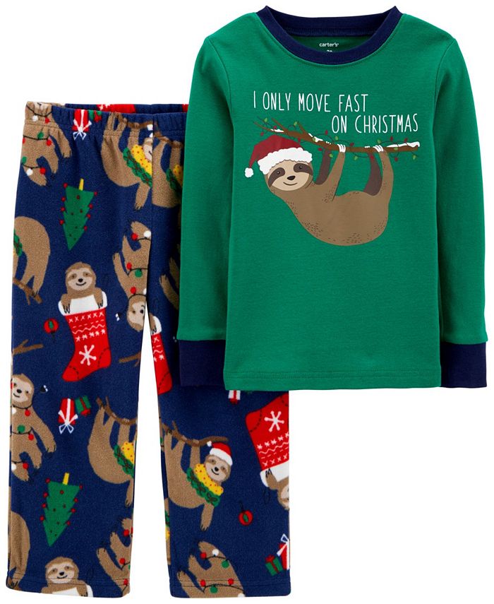 Boys sloth pjs deals