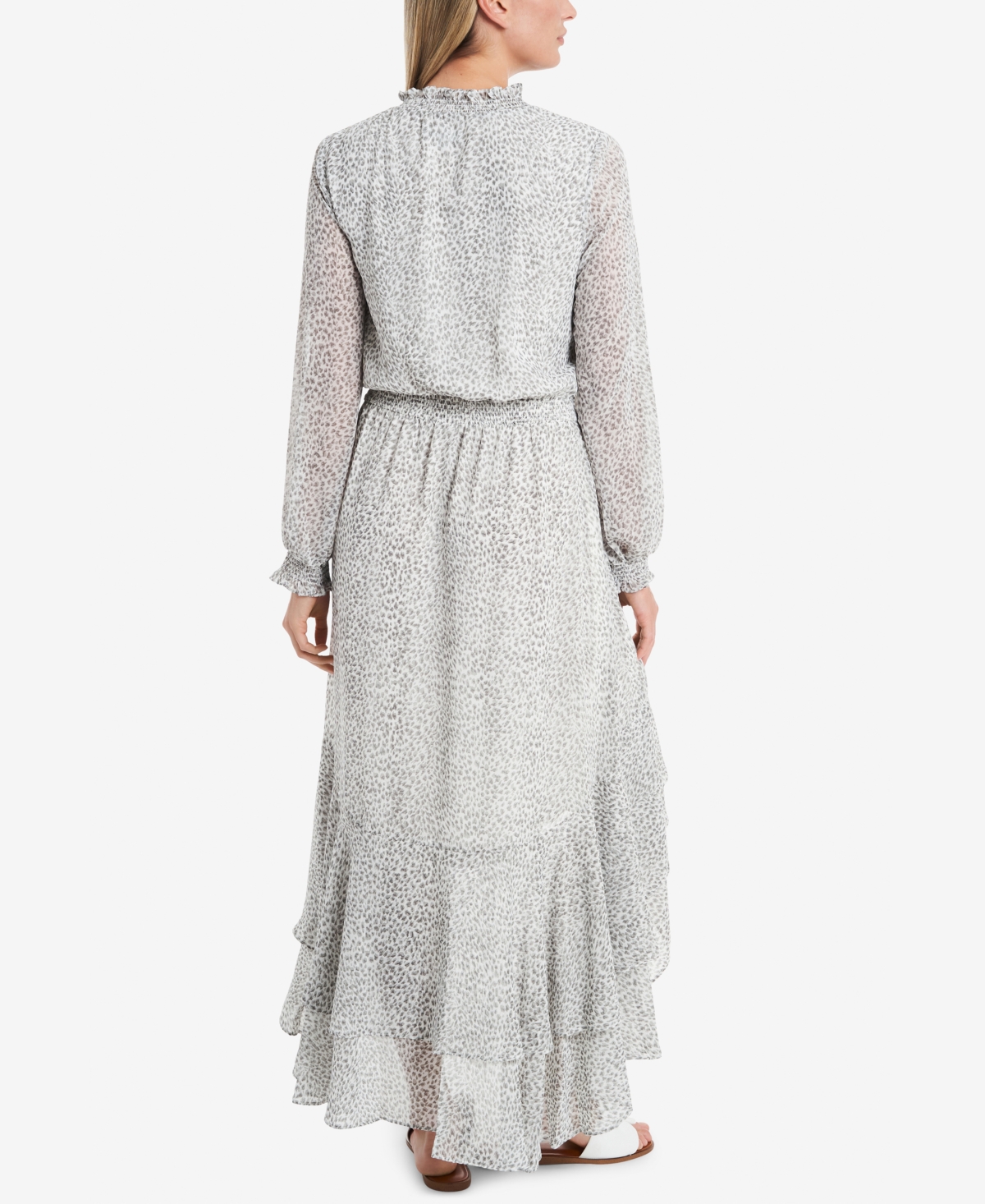 1.state X Jaime Shrayber Printed High-Low Dress