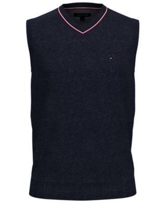 macys mens vest sweater