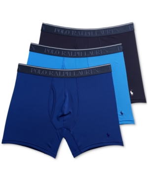Polo Ralph Lauren Men's 3-Pk Classics Microfiber Boxer Briefs