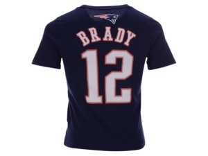 Outerstuff New England Patriots Youth Mainliner Player T-Shirt Tom Brady