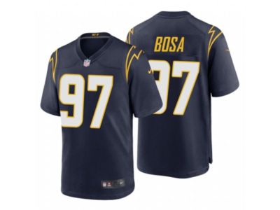 Nike Los Angeles Chargers No97 Joey Bosa Electric Blue Men's Stitched NFL Limited Rush 100th Season Jersey