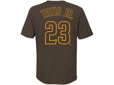 San Diego Padres Men's Name and Number Player T-Shirt Fernando Tatis Jr.