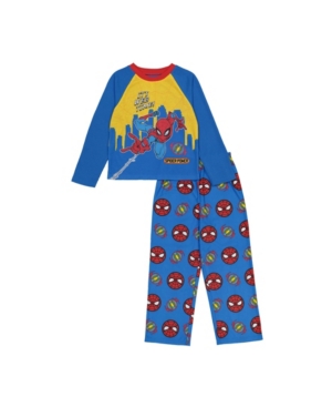 image of Ame Spider-Man Little and Big Boys 2-Piece Pajama Set