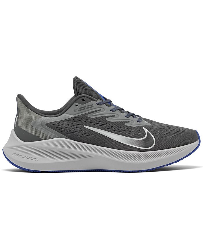 Nike Men's Air Zoom Winflo 7 Running Sneakers from Finish Line - Macy's