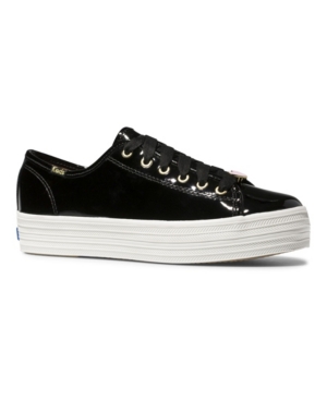 image of kate spade new york Women-s Triple Kick Ks Patent Sneaker