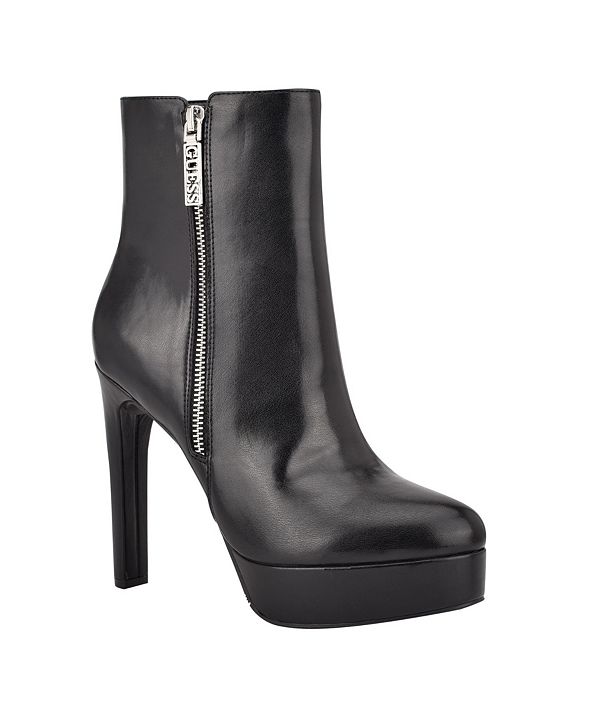 GUESS Women's Dejah Platform Dress Bootie & Reviews - Boots - Shoes ...