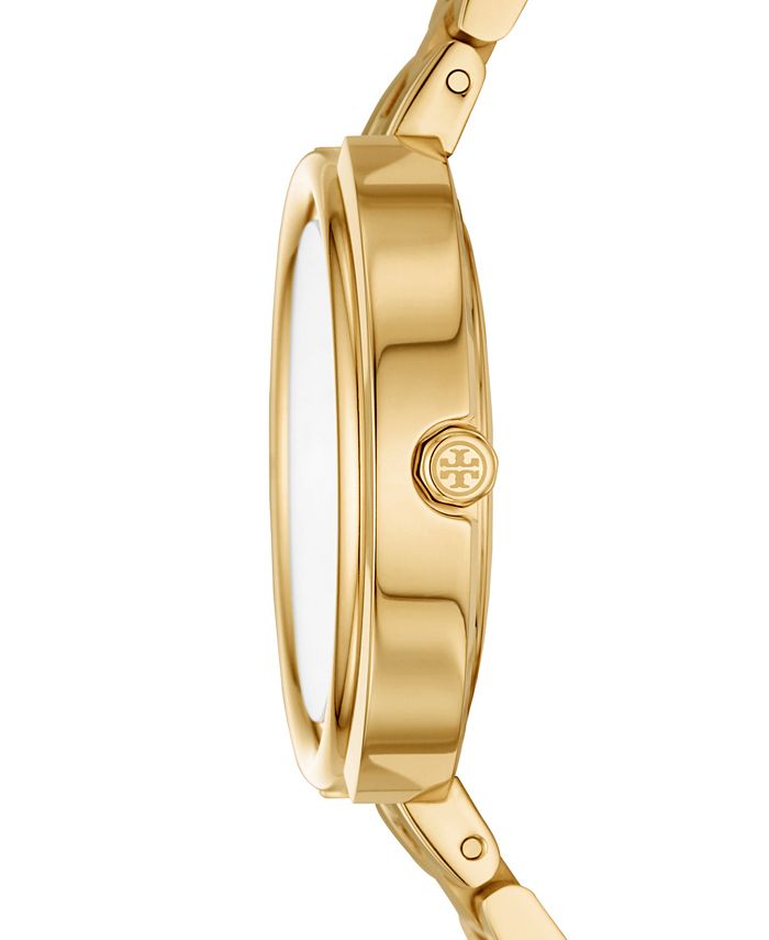 Tory Burch Women's Miller Gold-Tone Stainless Steel Bracelet Watch 36mm ...