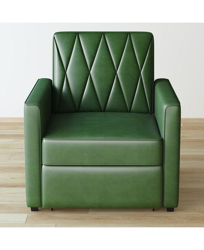 Gold Sparrow Riverside Convertible Arm Chair Bed & Reviews Furniture