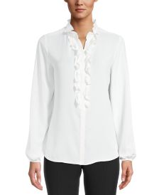 White Dressy Blouses: Shop Dressy Blouses - Macy's