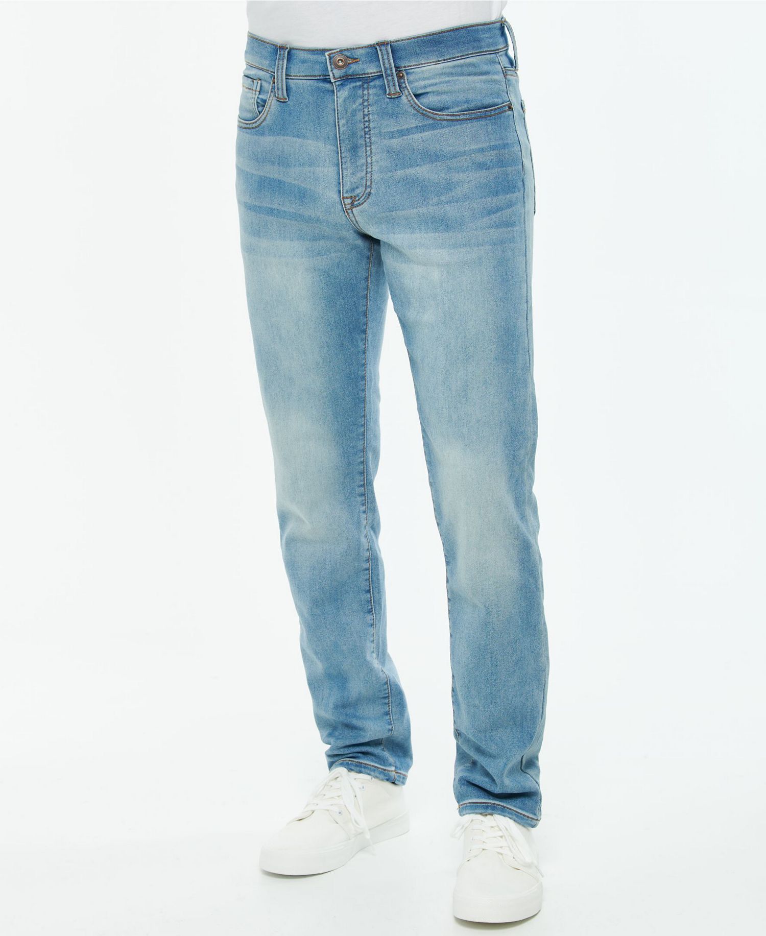 Lazer Men's Maximum Comfort Flex Skinny-Fit Knit Jeans