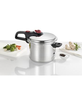 Emeril by T-fal Nonstick Electric Pressure Cooker, 6-Quart, Silver for