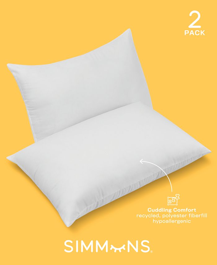 Simmons Soft Touch All Positions 2Pack Pillows Macy's