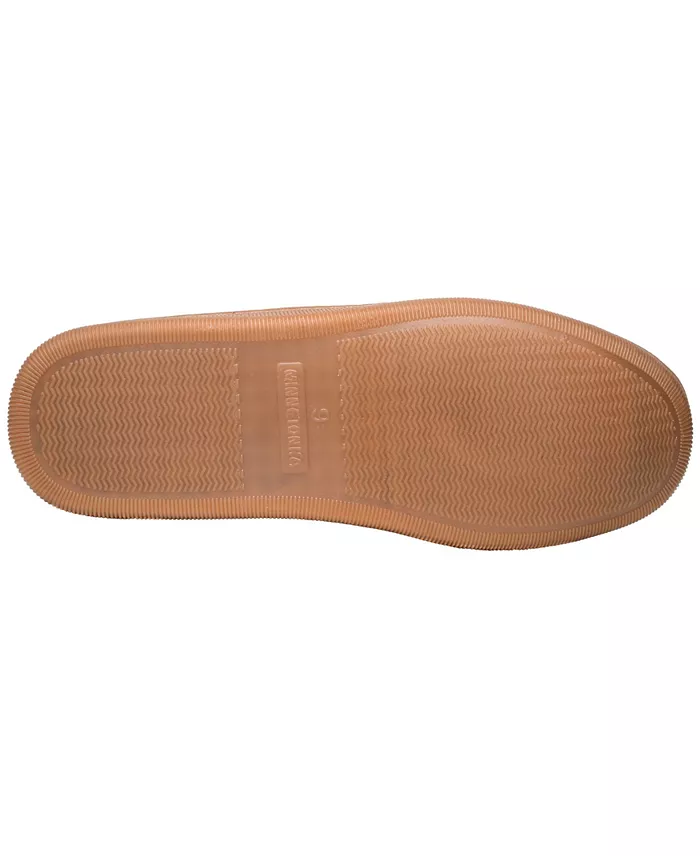 Men's Pile Lined Hardsole Wide Width Slipper - thumbnail 10