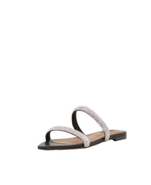 image of Bcbgmaxazria Women-s April Flat Sandal Women-s Shoes