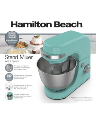 Hamilton Beach 7-Speed 4 Quart Stand Mixer, 300 Watts - Macy's Hamilton Beach 7-Speed 4 Quart Stand Mixer, 300 Watts - Macy's