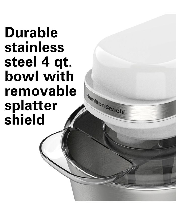 Hamilton Beach 7Speed 4 Quart Stand Mixer, 300 Watts Macy's