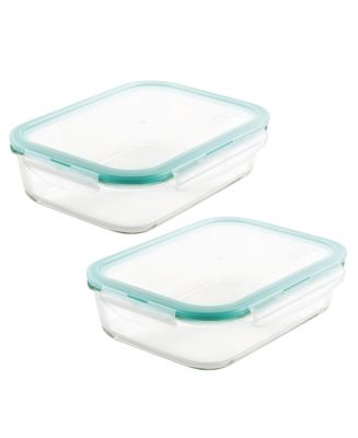 LocknLock Purely Better Glass Rectangular 50 Oz. Food Storage Container &  Reviews