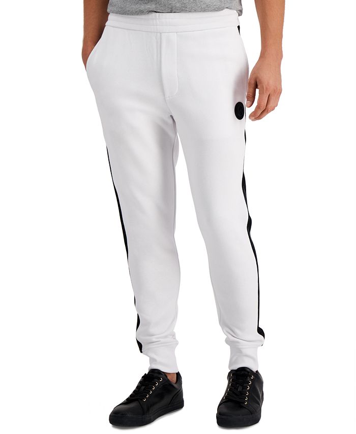 Michael Kors Men's Logo Fleece Track Pants, Created for Macy's - Macy's