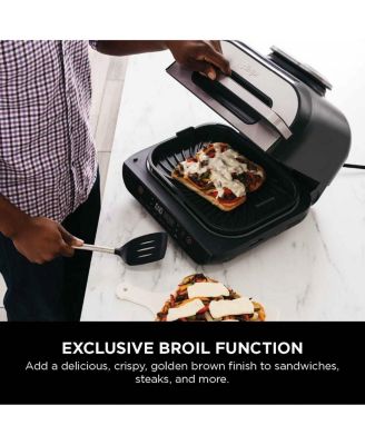 Foodi™ Smart XL 6-in-1 Indoor Grill with 4-Quart Air Fryer, Roast, Bake, Dehydrate, Broil, and Smart Cook System, FG551