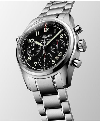 Longines - Men's Automatic Spirit Stainless Steel Chronometer Bracelet Watch 42mm