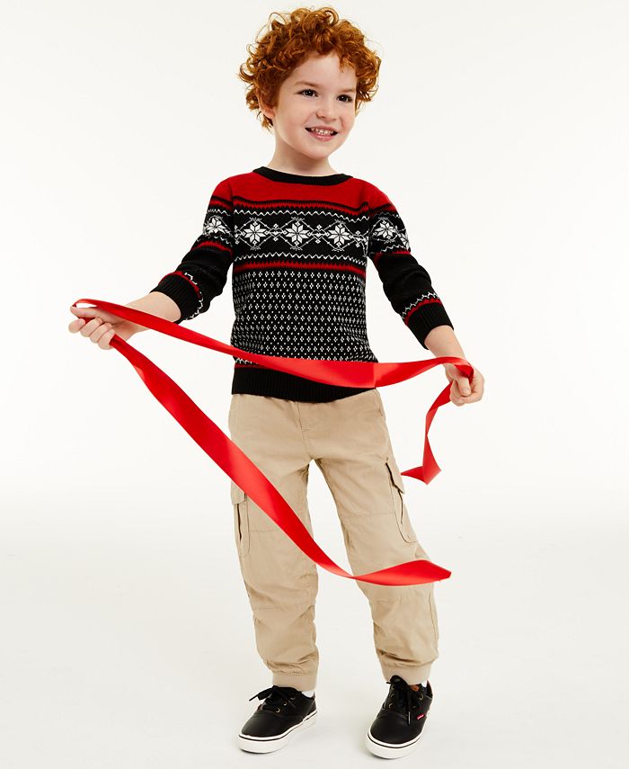Boys snowflake sweater online