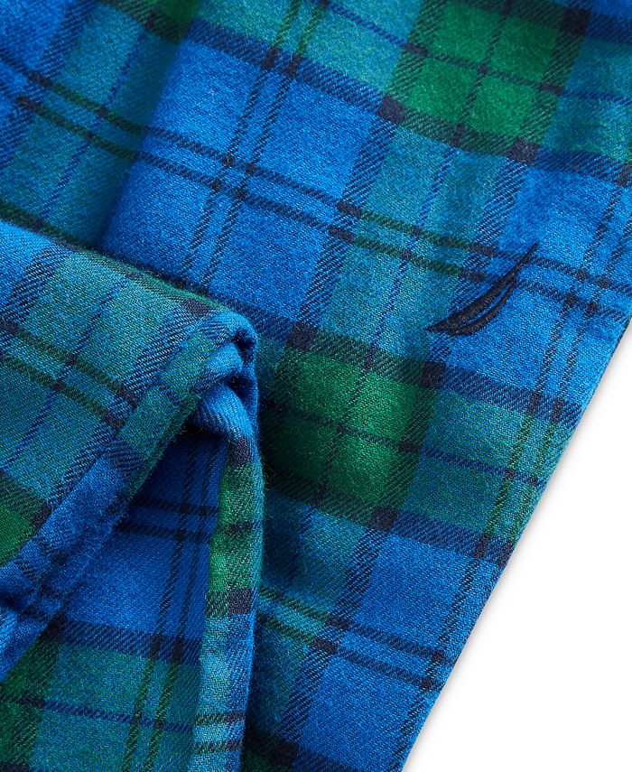 Nautica Men's Flannel Pants Pajama Set Macy's