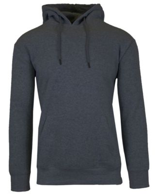 Men's Slim-Fit Fleece-Lined Pullover Hoodie