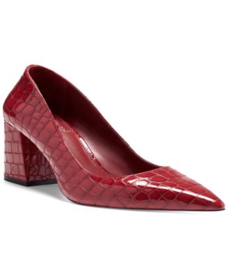 Macy's red hot sale bottom shoes