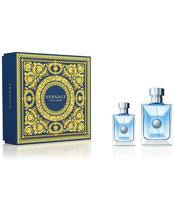 Versace Men S 2 Pc Pour Homme Eau De Toilette Gift Set Reviews All Perfume Beauty Macy S