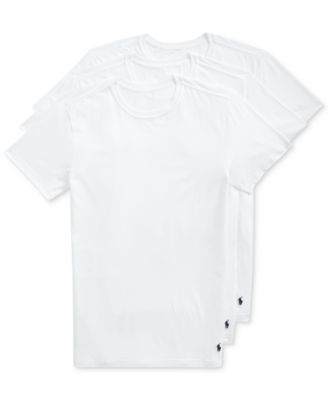 mens white slim fit ralph lauren shirt
