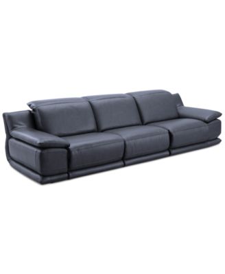Daisley 3-Pc. Leather Sofa with 3 Power Recliners