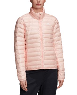 adidas pink puffer jacket