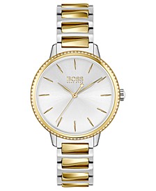Women's Signature Two-Tone Stainless Steel Bracelet Watch 34mm