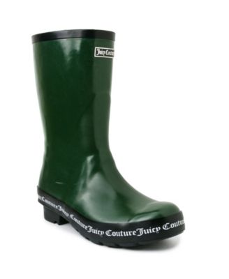 tommy hilfiger glossy ankle rain boots