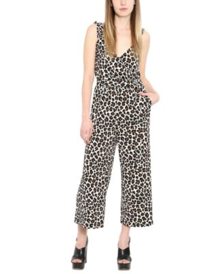 Michael Kors - Michael Michael Kors Printed Sleeveless Jumpsuit