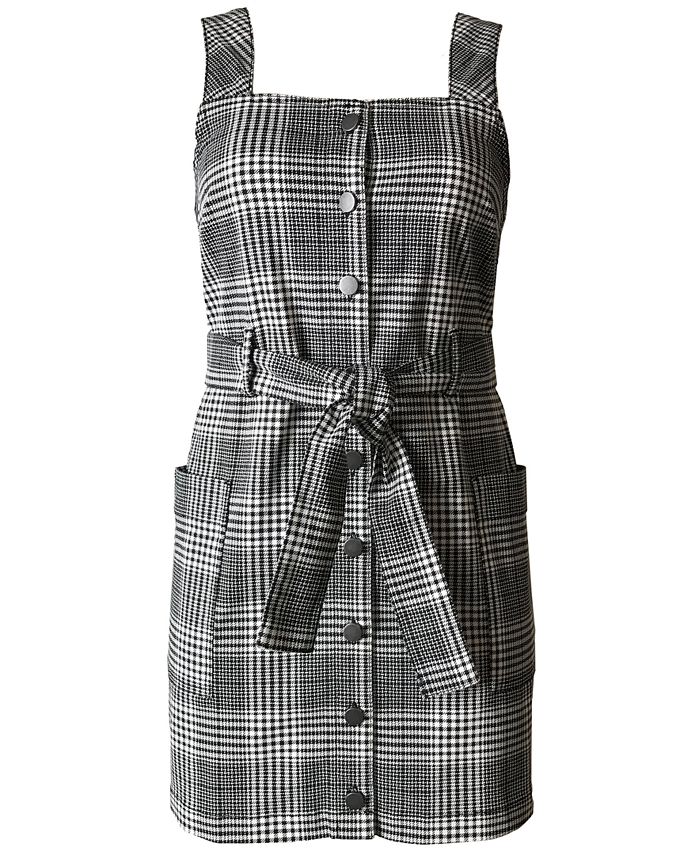 Plaid sales dress macys